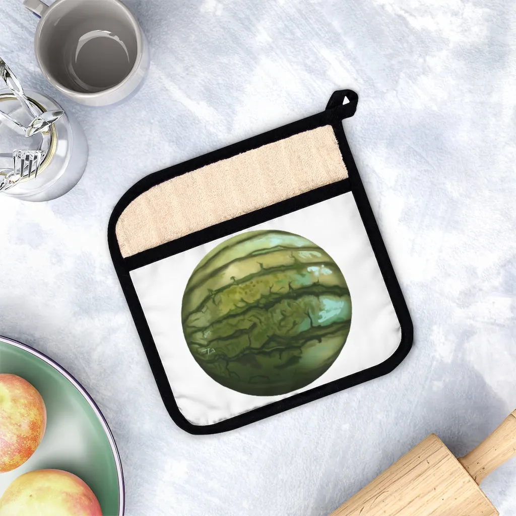 Watermelon Pot Holder with Pocket