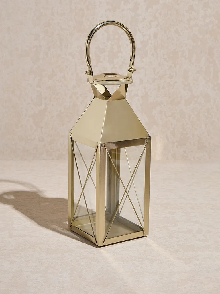Westside Home Gold House Lantern - Small
